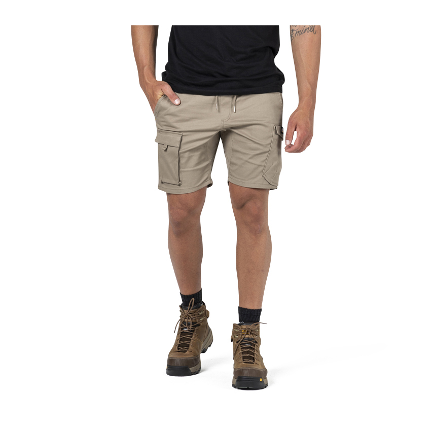 Caterpillar Clothing South Africa - Cat Men's Diesel Work Shorts Khaki CS6498012